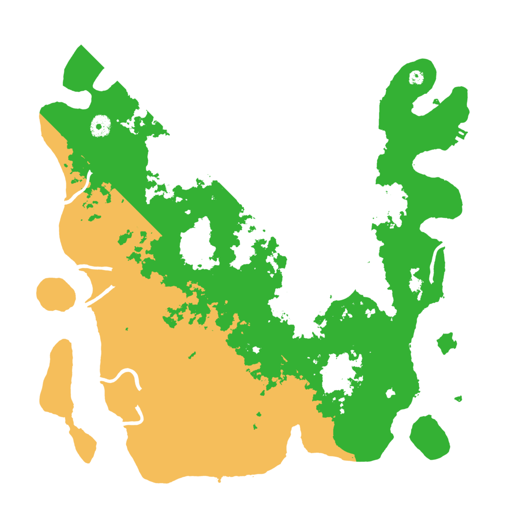 Biome Rust Map: Procedural Map, Size: 3650, Seed: 1640534