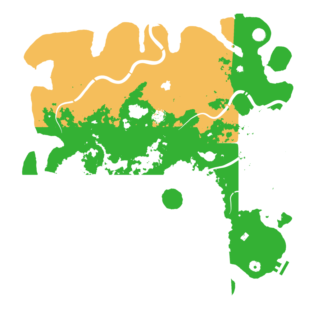 Biome Rust Map: Procedural Map, Size: 4250, Seed: 753845260
