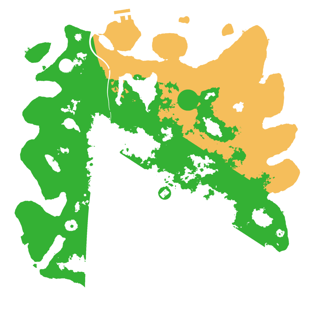Biome Rust Map: Procedural Map, Size: 4000, Seed: 225964149