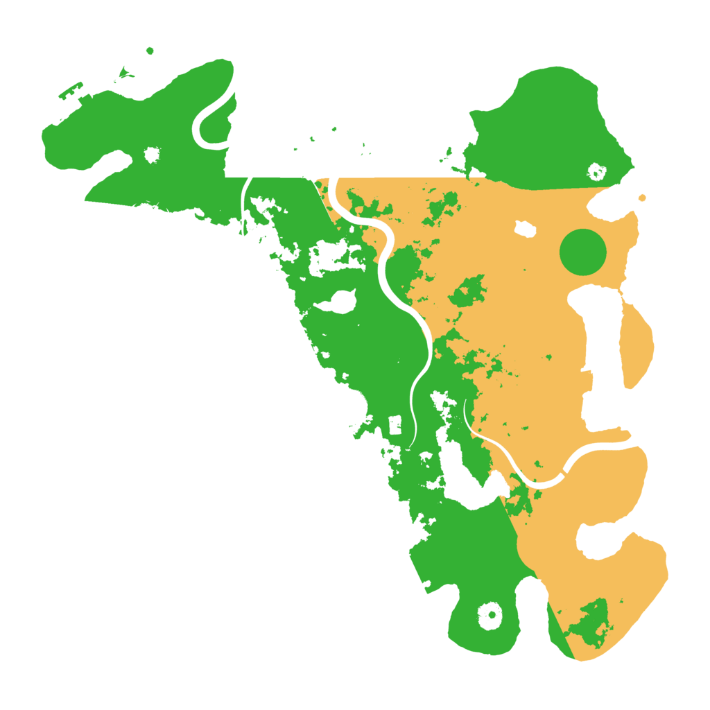 Biome Rust Map: Procedural Map, Size: 4000, Seed: 341612202