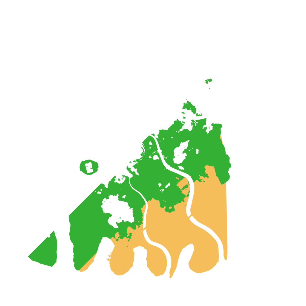 Biome Rust Map: Procedural Map, Size: 3250, Seed: 759983501