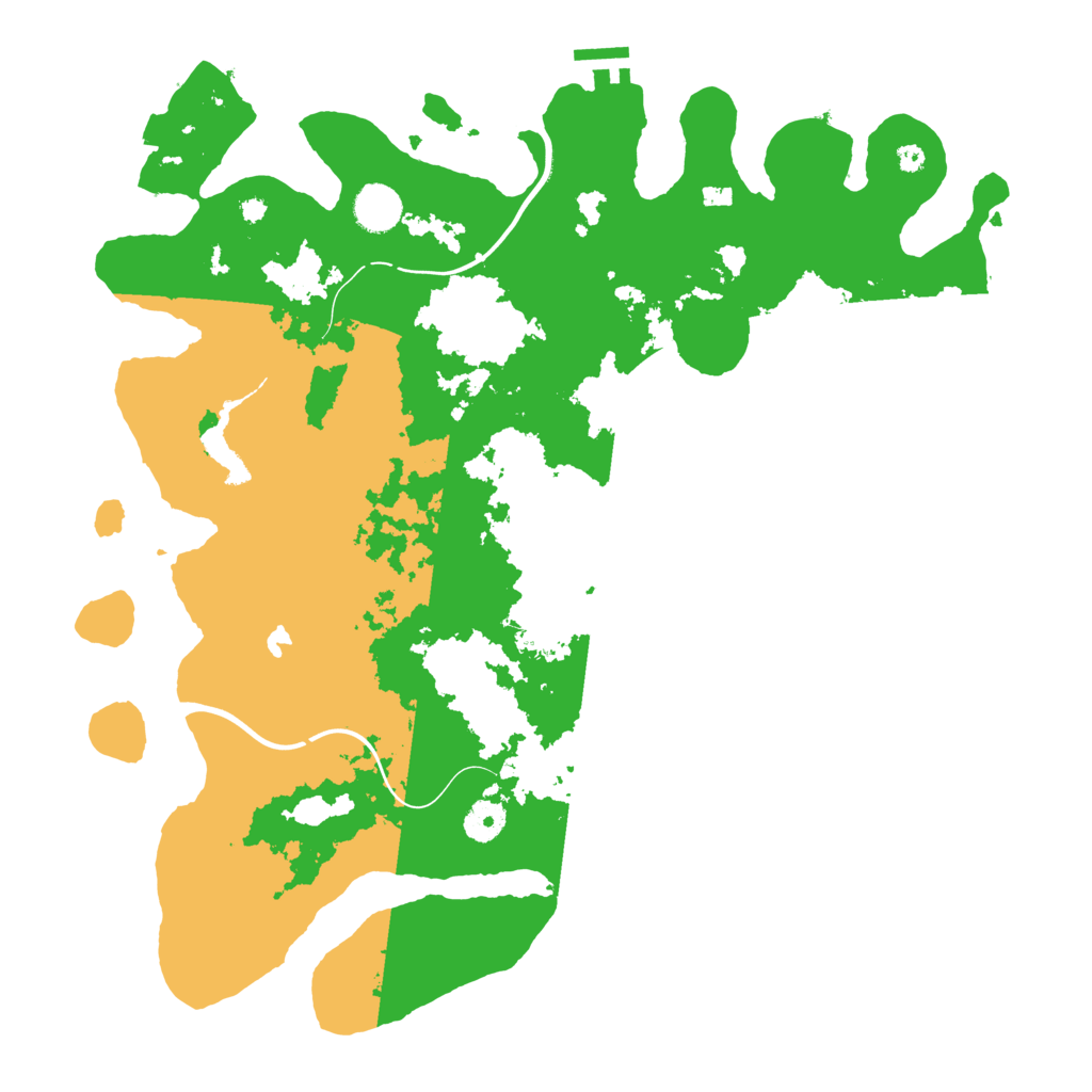 Biome Rust Map: Procedural Map, Size: 4000, Seed: 2043267616