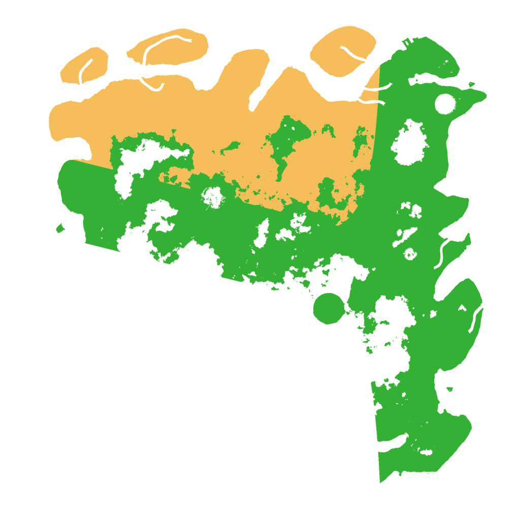 Biome Rust Map: Procedural Map, Size: 4450, Seed: 125598