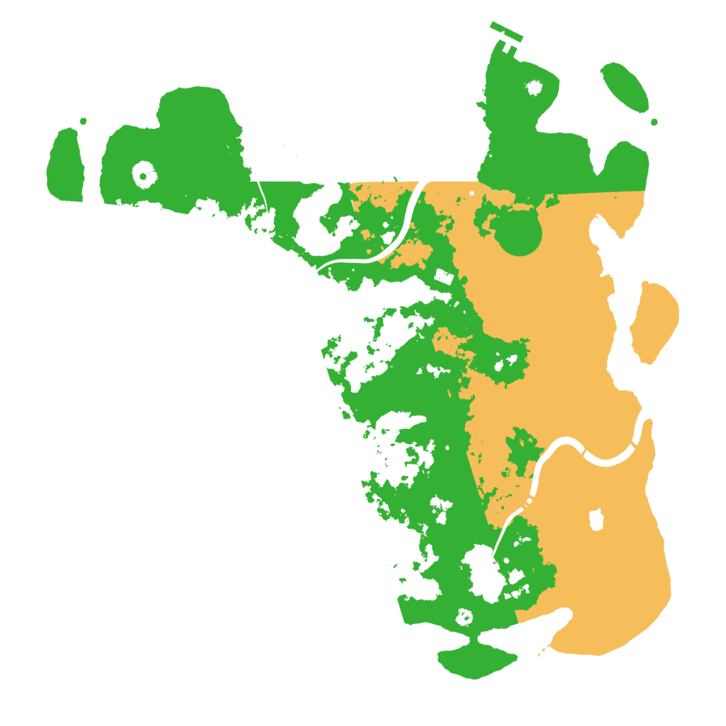 Biome Rust Map: Procedural Map, Size: 4250, Seed: 2015170282