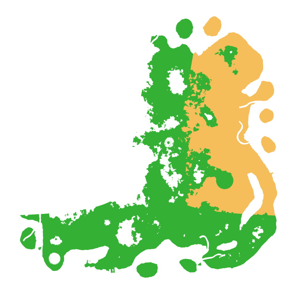 Biome Rust Map: Procedural Map, Size: 4500, Seed: 417523841