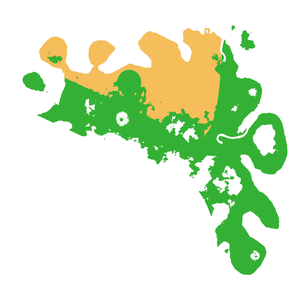 Biome Rust Map: Procedural Map, Size: 3400, Seed: 54786634