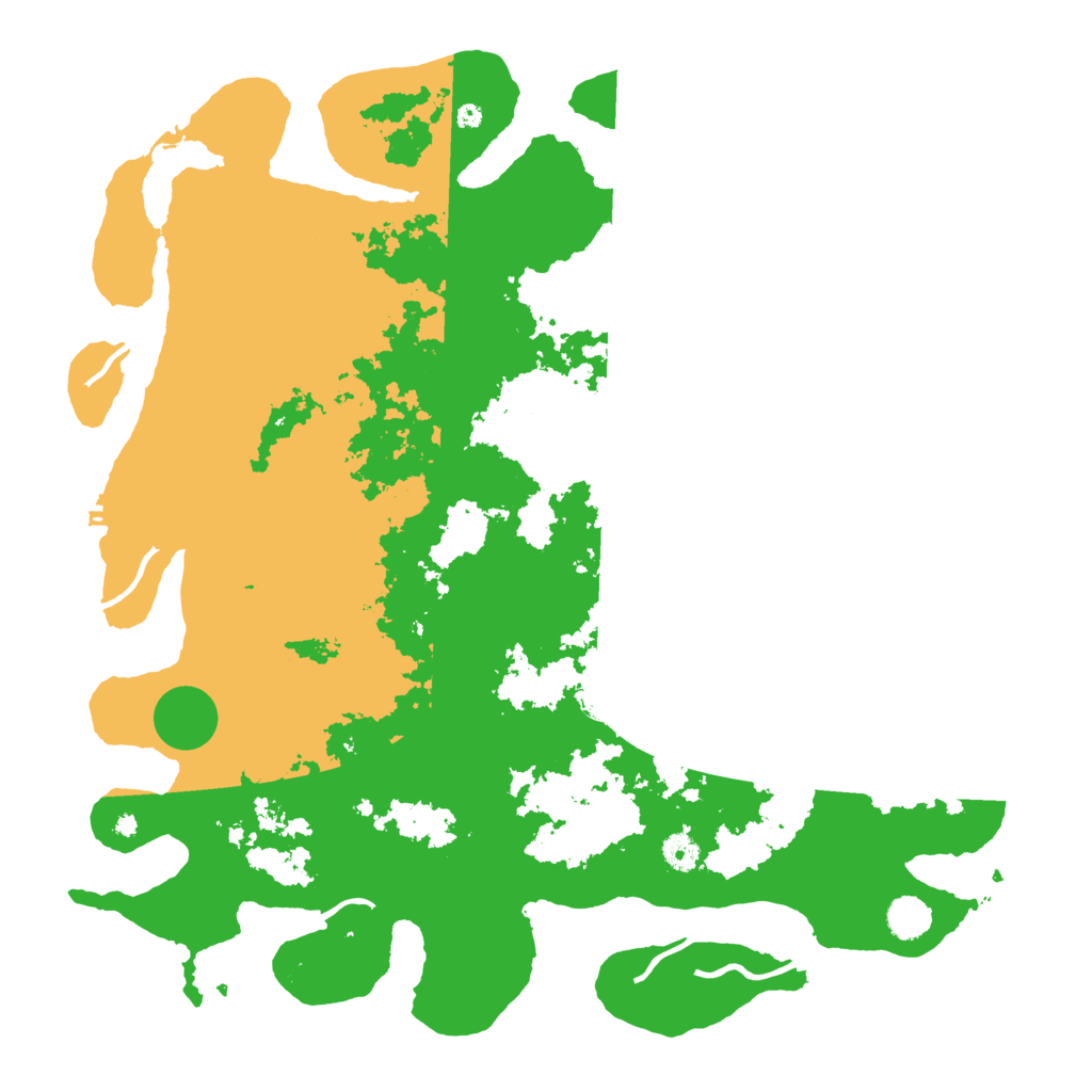 Biome Rust Map: Procedural Map, Size: 4500, Seed: 243137