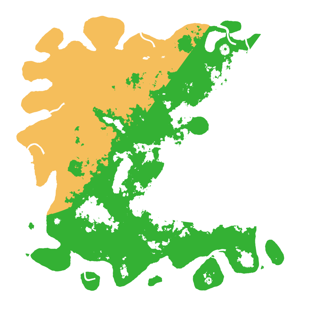 Biome Rust Map: Procedural Map, Size: 4500, Seed: 897483546