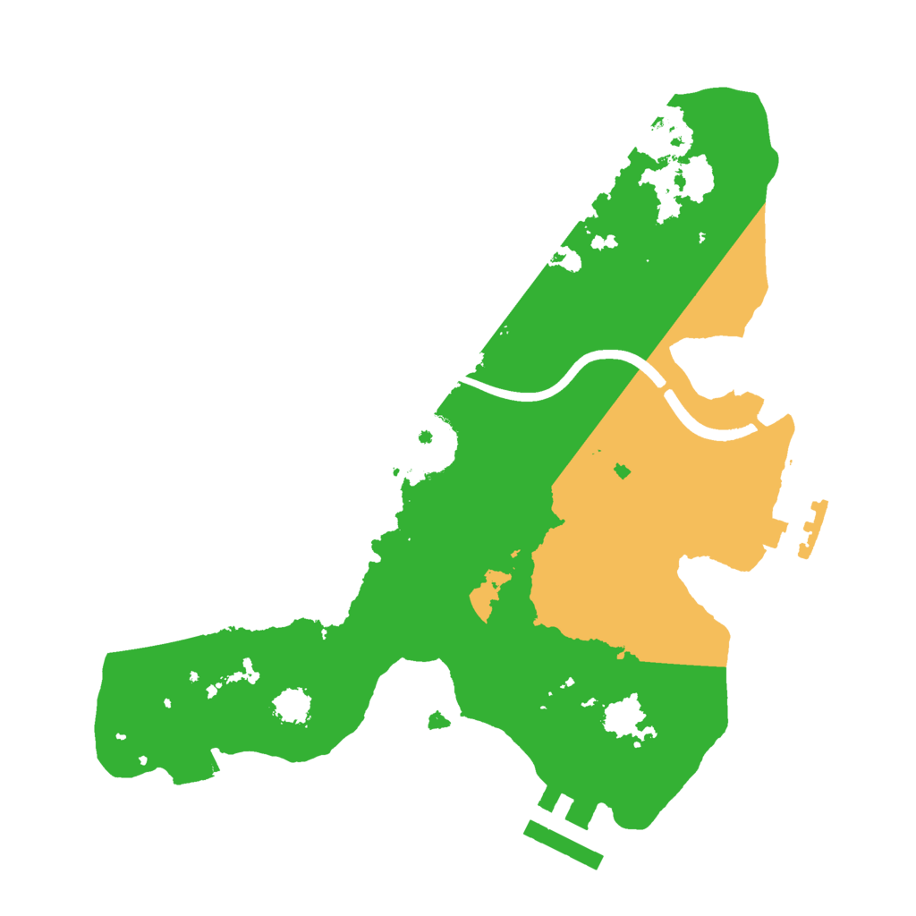 Biome Rust Map: Procedural Map, Size: 2250, Seed: 1340220786