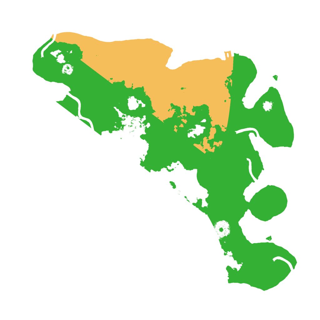 Biome Rust Map: Procedural Map, Size: 3000, Seed: 1650987802