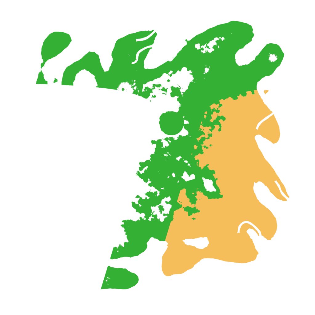 Biome Rust Map: Procedural Map, Size: 3500, Seed: 523229351