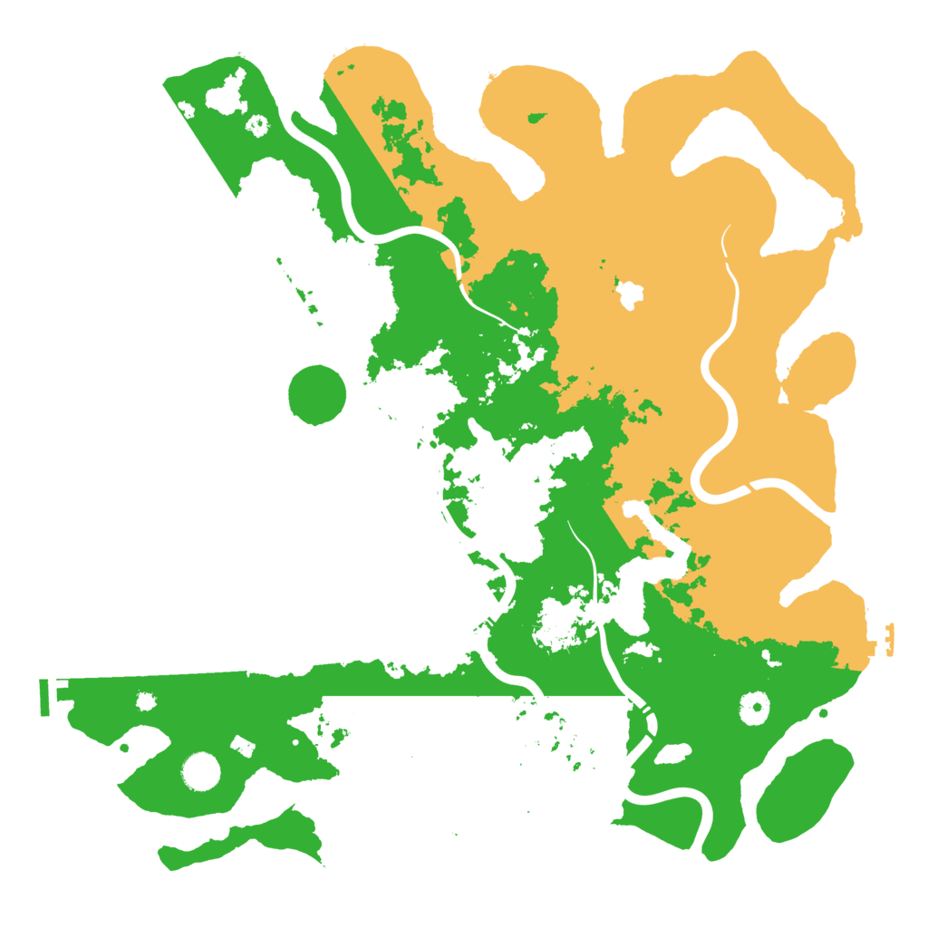 Biome Rust Map: Procedural Map, Size: 4250, Seed: 861491942