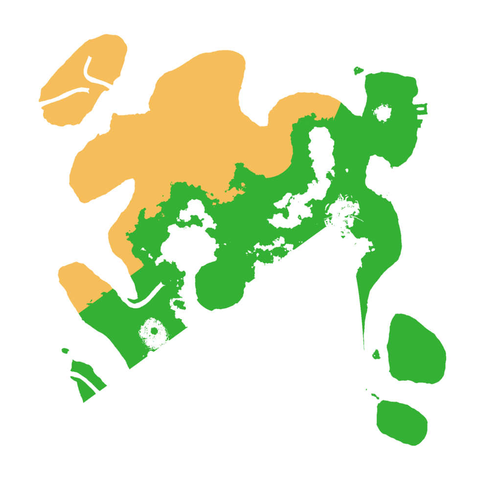 Biome Rust Map: Procedural Map, Size: 2750, Seed: 1402181894