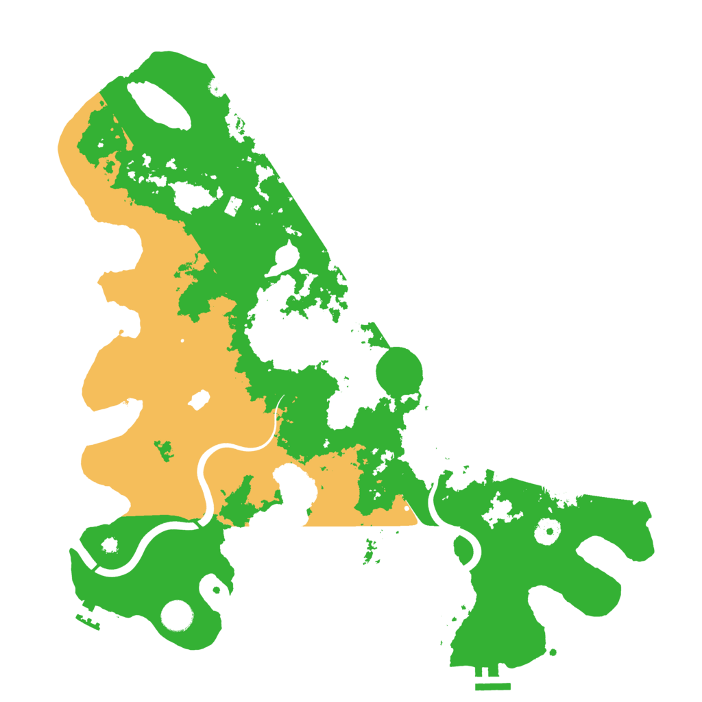 Biome Rust Map: Procedural Map, Size: 4000, Seed: 854803574