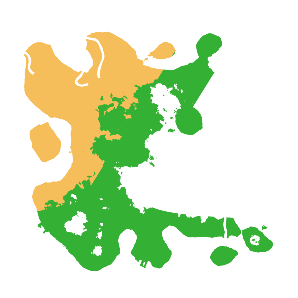 Biome Rust Map: Procedural Map, Size: 3000, Seed: 581708234