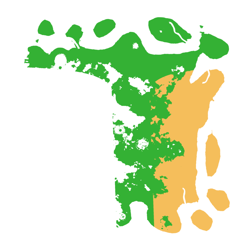 Biome Rust Map: Procedural Map, Size: 3800, Seed: 86415256