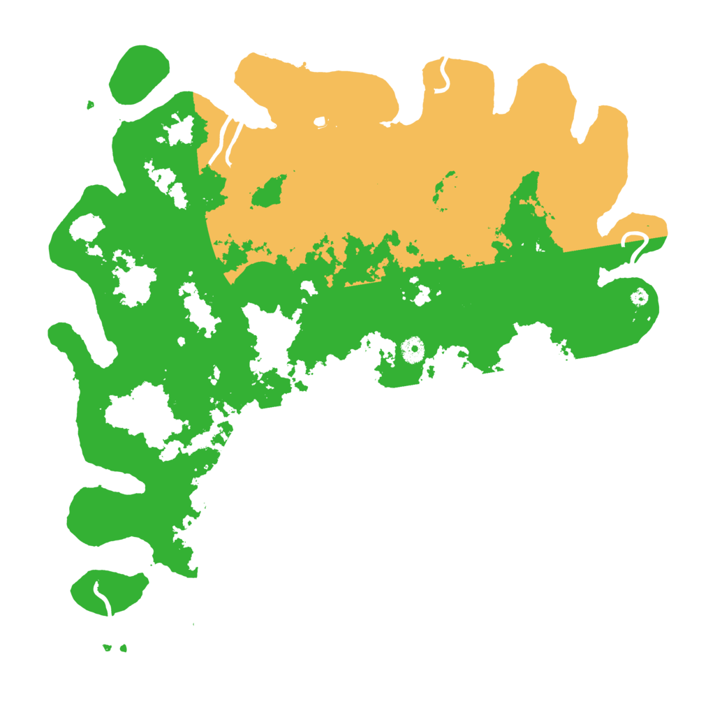 Biome Rust Map: Procedural Map, Size: 4300, Seed: 77114456