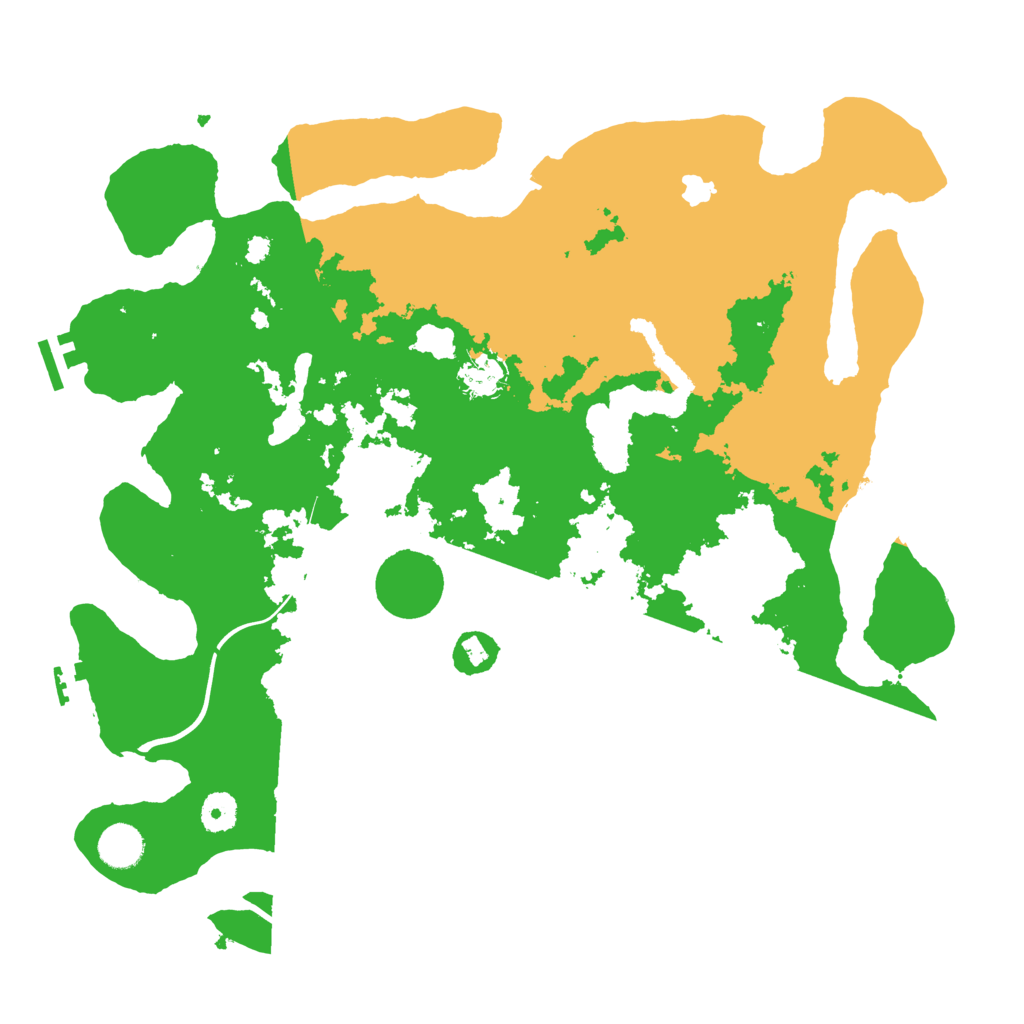 Biome Rust Map: Procedural Map, Size: 4000, Seed: 1507675802