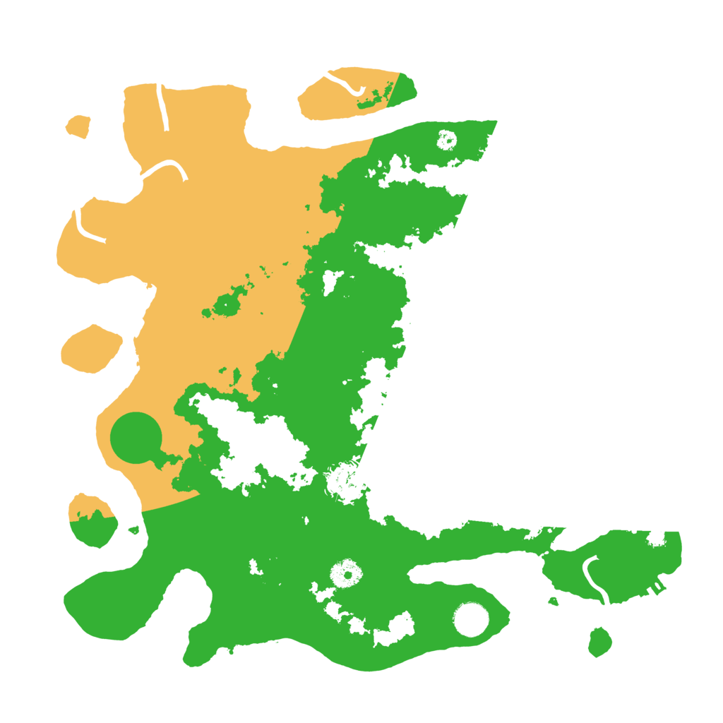 Biome Rust Map: Procedural Map, Size: 3680, Seed: 967020854