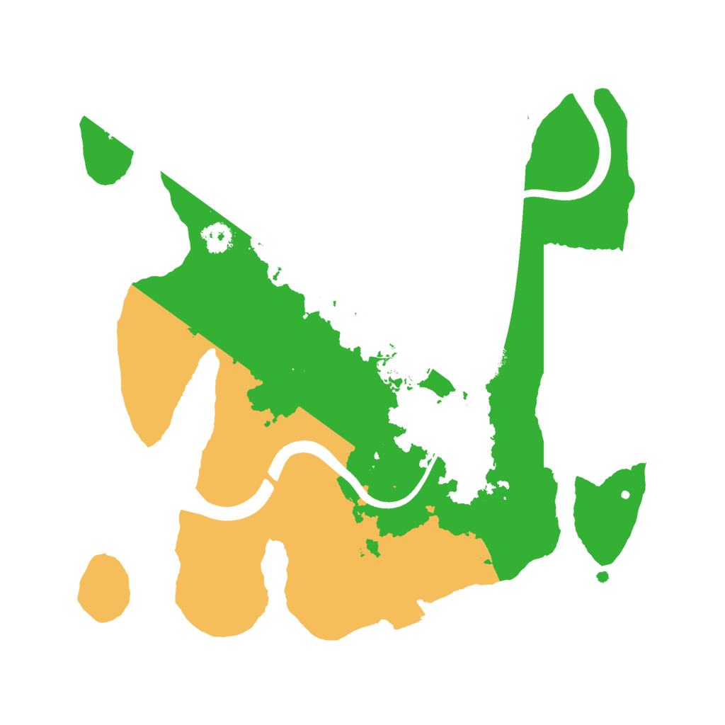 Biome Rust Map: Procedural Map, Size: 2500, Seed: 1575477205
