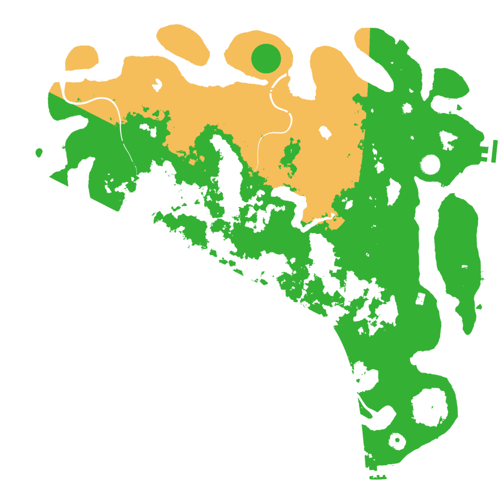 Biome Rust Map: Procedural Map, Size: 4500, Seed: 1906189888