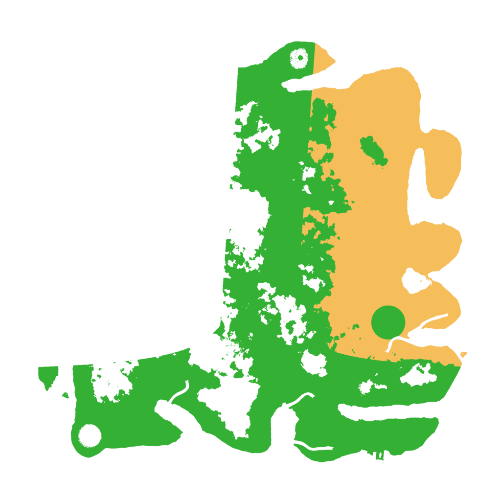 Biome Rust Map: Procedural Map, Size: 3900, Seed: 12345563