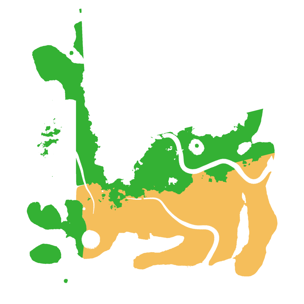 Biome Rust Map: Procedural Map, Size: 3000, Seed: 1431497169