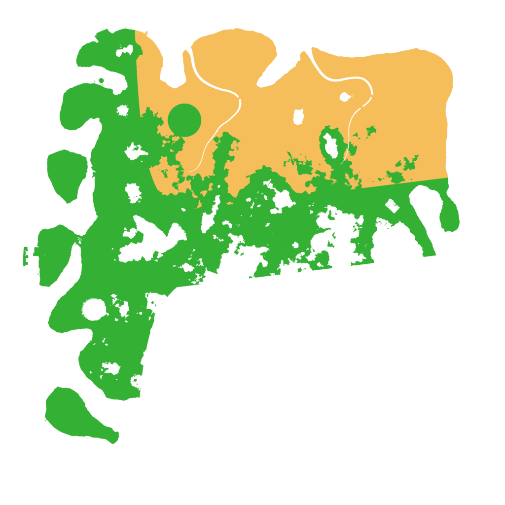 Biome Rust Map: Procedural Map, Size: 4000, Seed: 2100315243