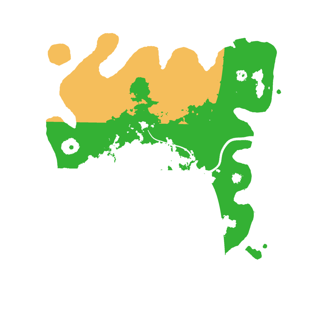 Biome Rust Map: Procedural Map, Size: 2800, Seed: 12164784