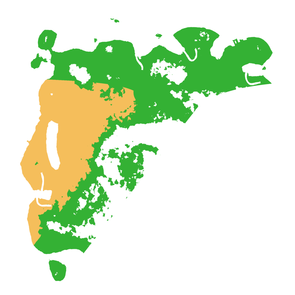 Biome Rust Map: Procedural Map, Size: 3950, Seed: 62017991