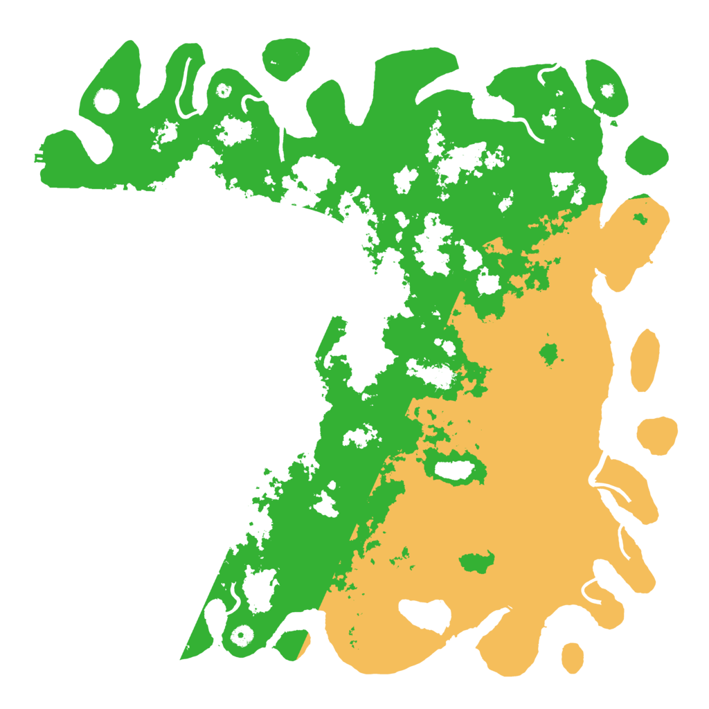 Biome Rust Map: Procedural Map, Size: 5000, Seed: 63453454