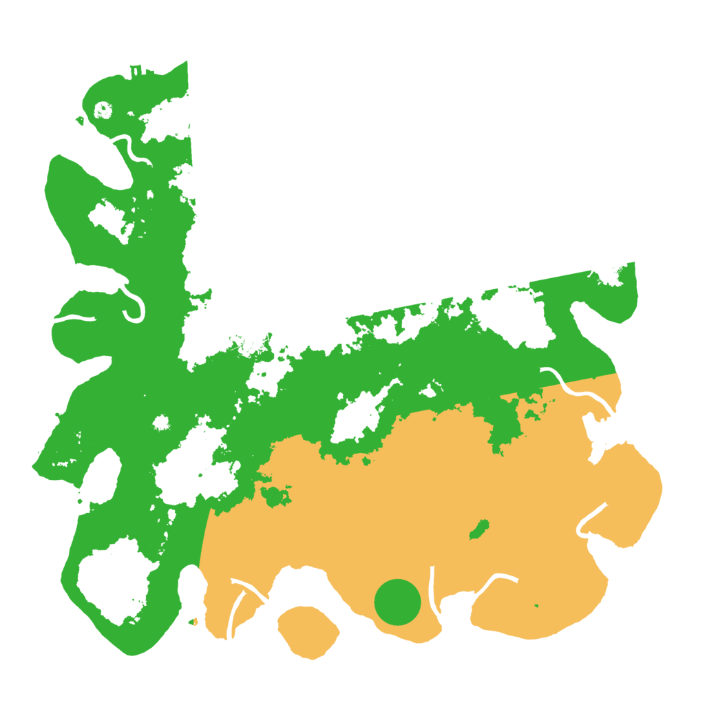 Biome Rust Map: Procedural Map, Size: 4000, Seed: 1256446237
