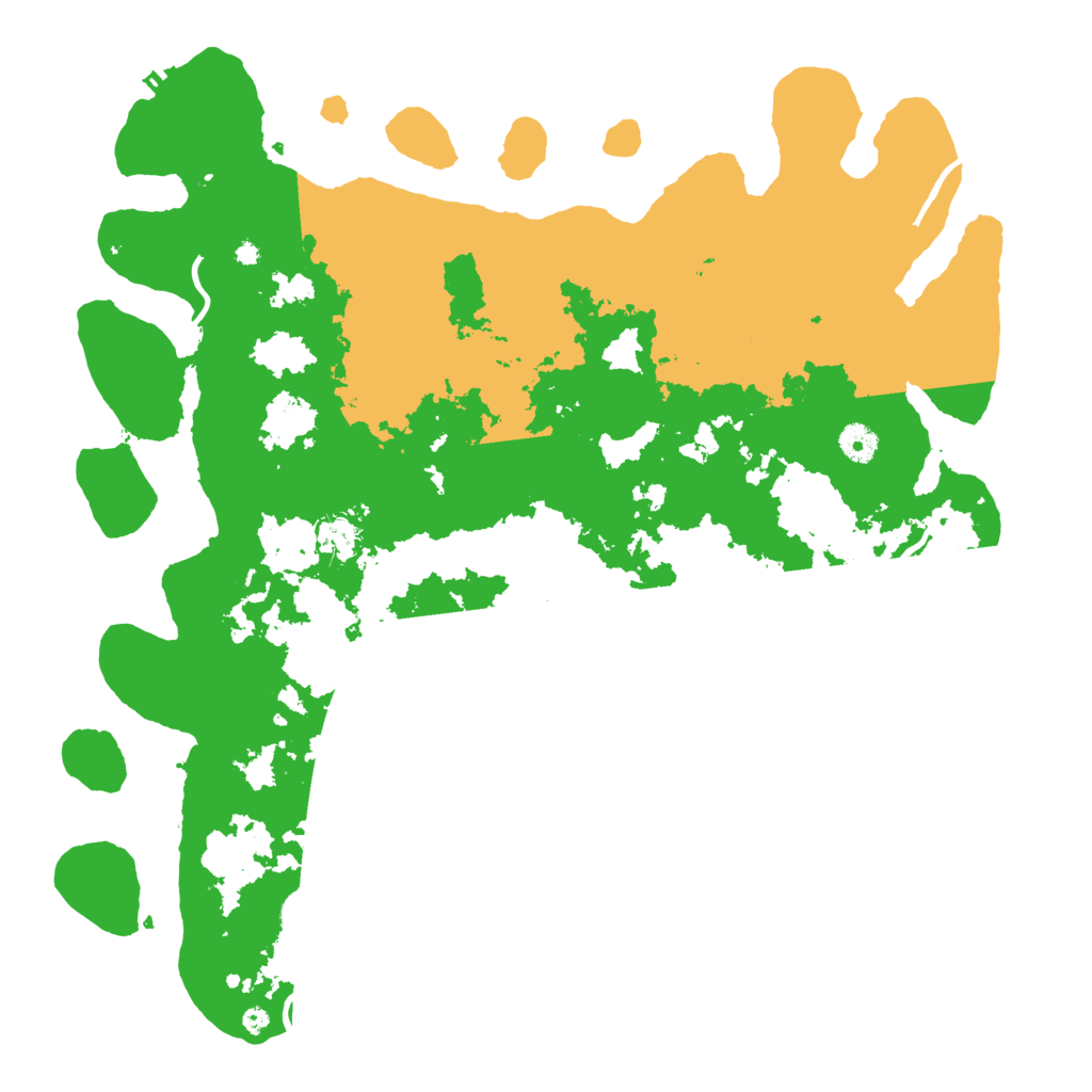 Biome Rust Map: Procedural Map, Size: 4300, Seed: 762457