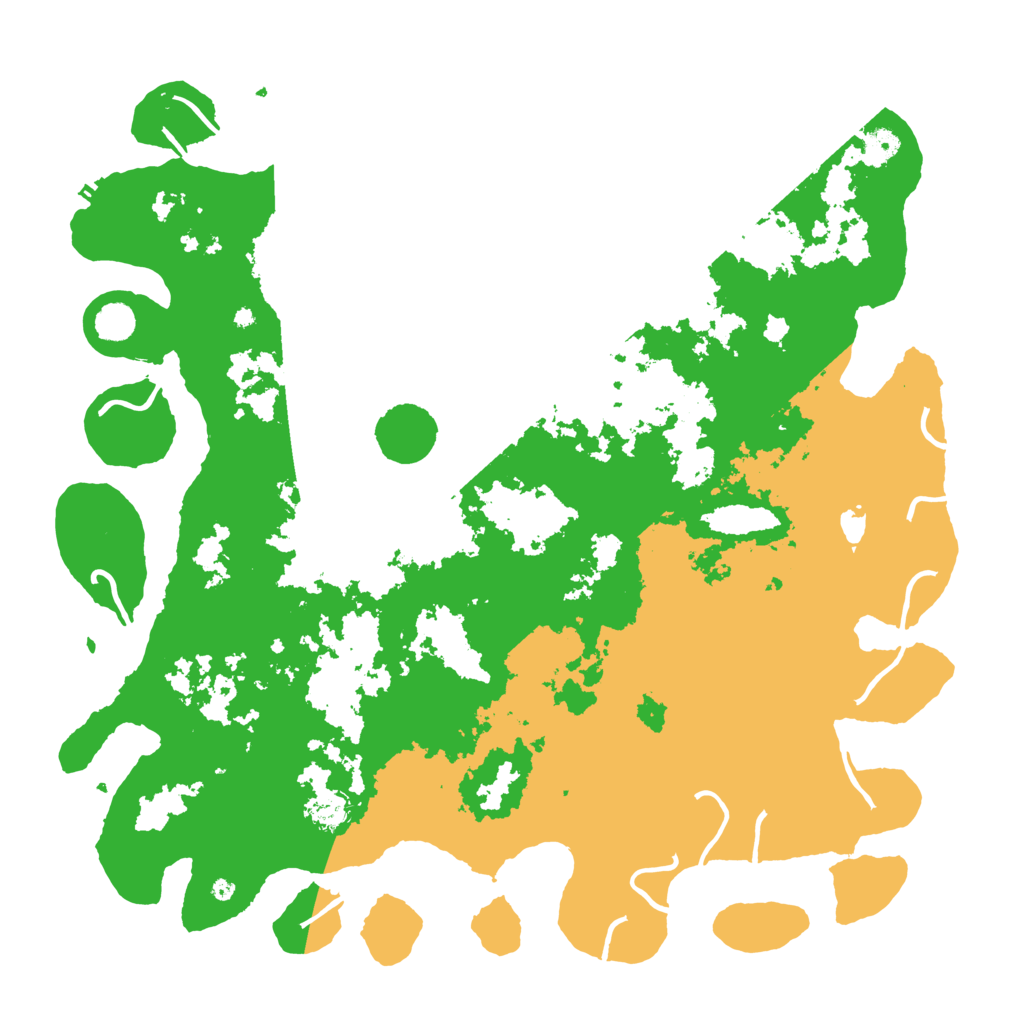 Biome Rust Map: Procedural Map, Size: 4800, Seed: 488593943