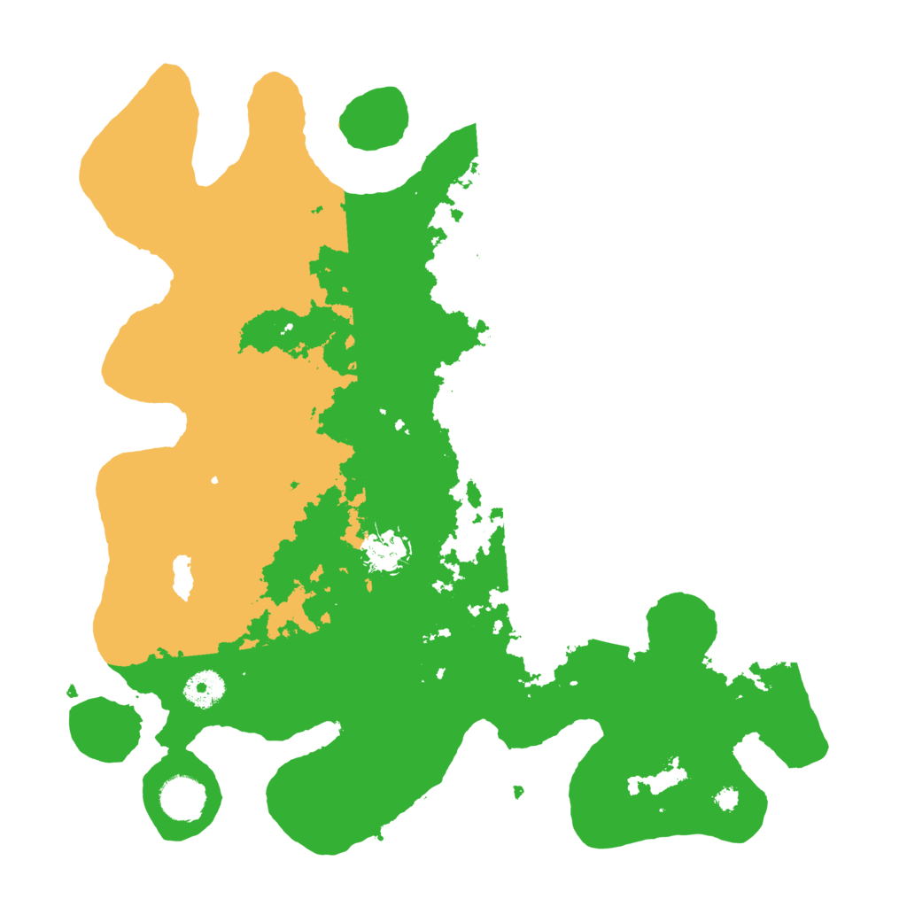 Biome Rust Map: Procedural Map, Size: 3600, Seed: 20777324