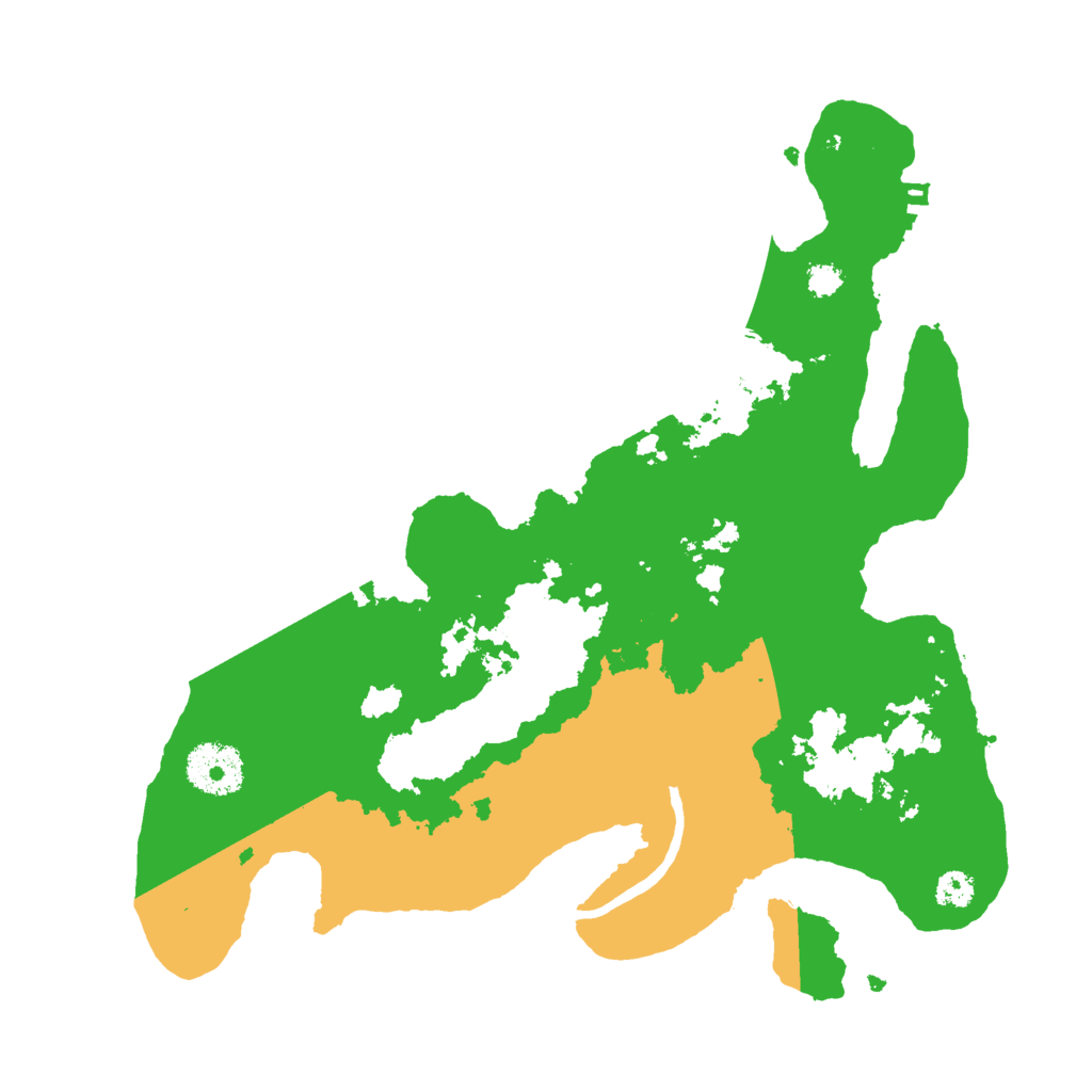 Biome Rust Map: Procedural Map, Size: 3000, Seed: 881470436