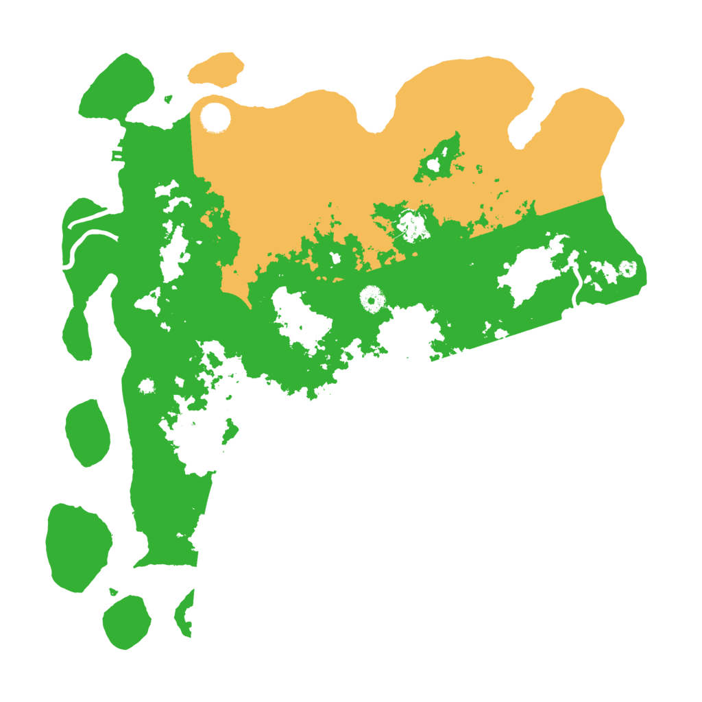 Biome Rust Map: Procedural Map, Size: 4100, Seed: 10559806