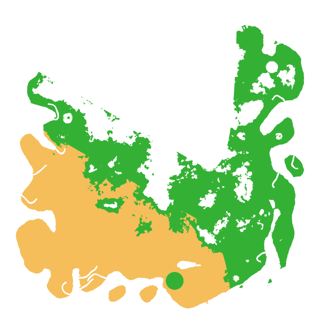Biome Rust Map: Procedural Map, Size: 4800, Seed: 1631290212