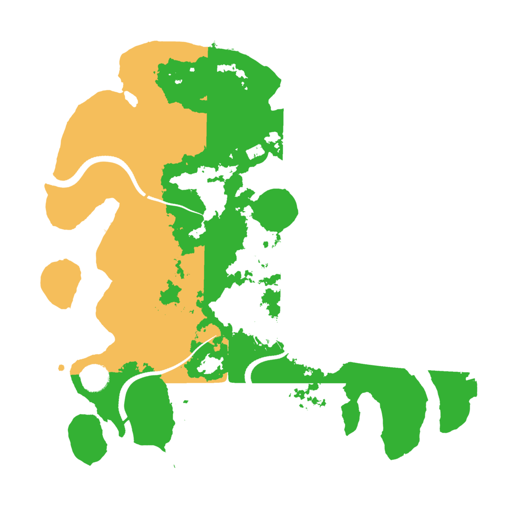 Biome Rust Map: Procedural Map, Size: 3255, Seed: 7835422