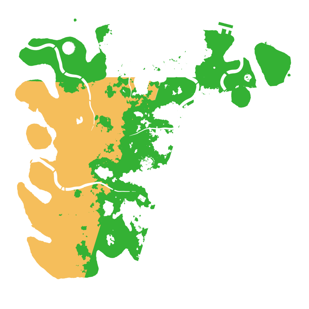 Biome Rust Map: Procedural Map, Size: 4250, Seed: 1222233512
