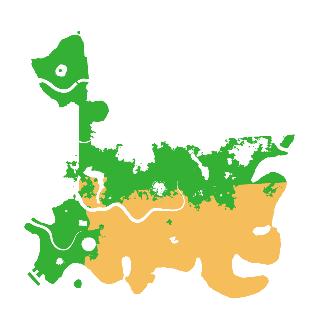 Biome Rust Map: Procedural Map, Size: 4000, Seed: 1334