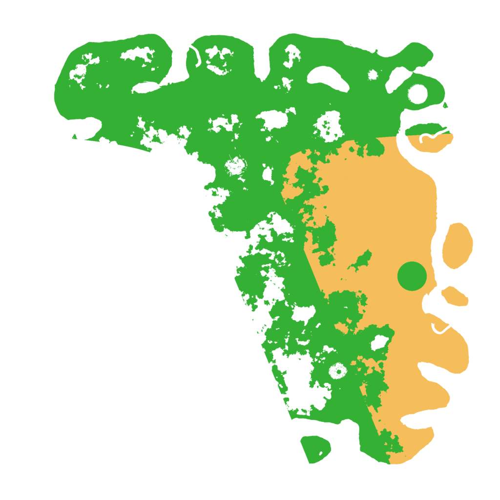 Biome Rust Map: Procedural Map, Size: 4500, Seed: 2116969748