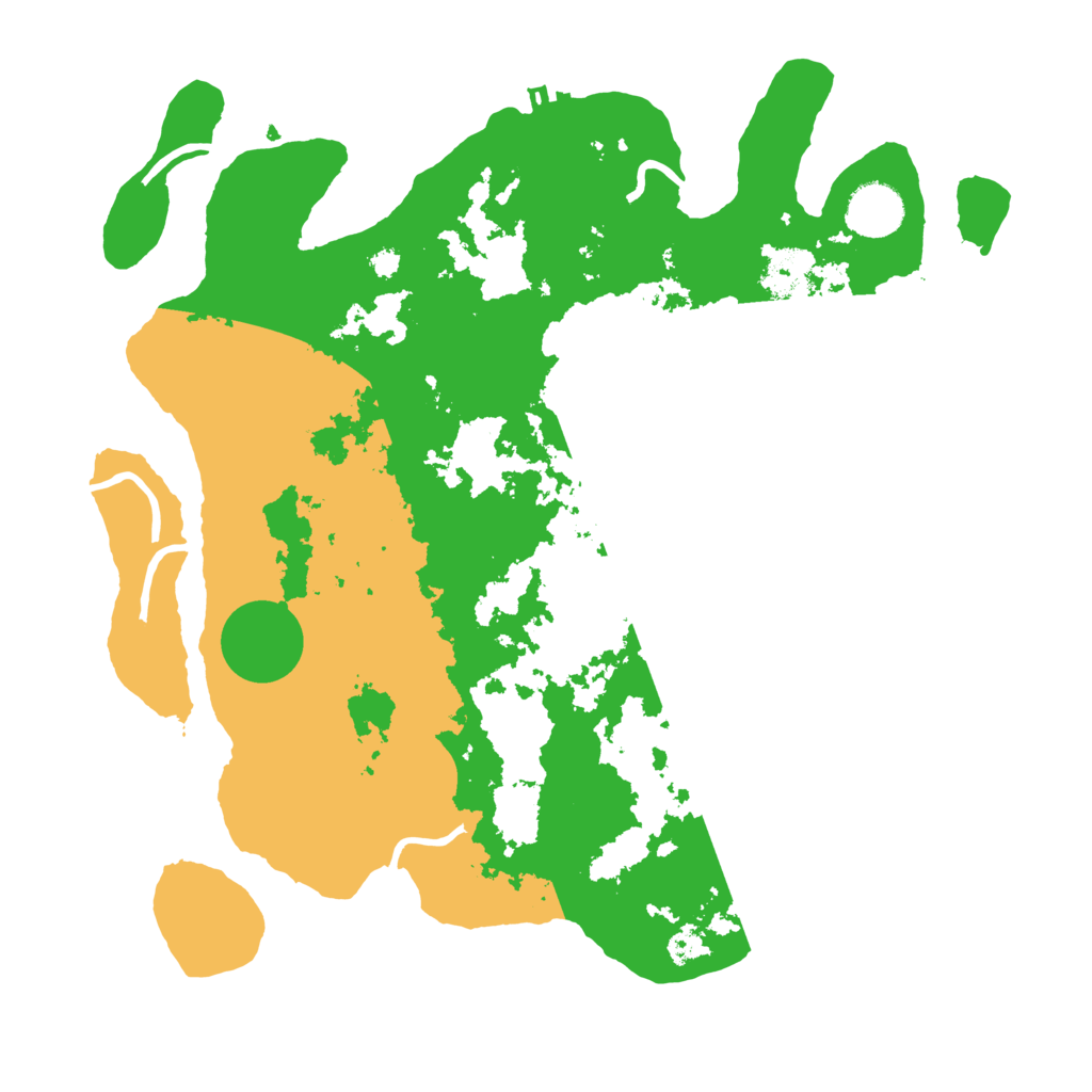 Biome Rust Map: Procedural Map, Size: 3500, Seed: 1497711987