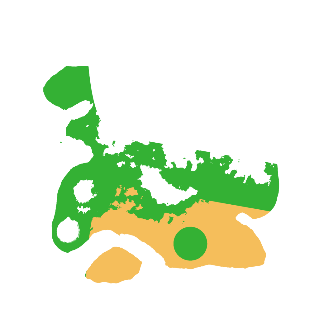 Biome Rust Map: Barren, Size: 2500, Seed: 1356378