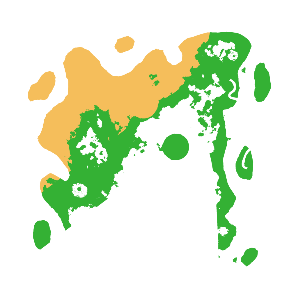 Biome Rust Map: Procedural Map, Size: 3000, Seed: 206833022