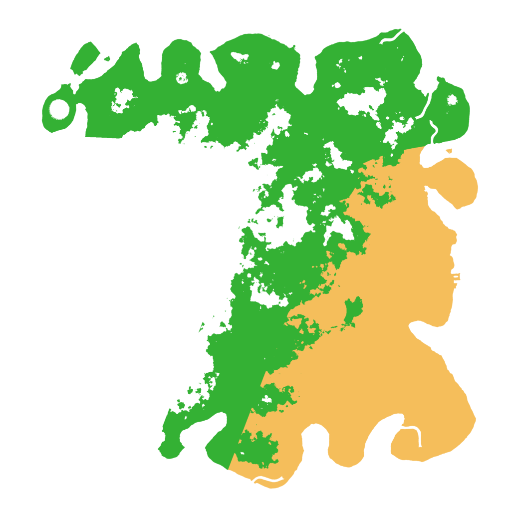 Biome Rust Map: Procedural Map, Size: 4500, Seed: 263248334