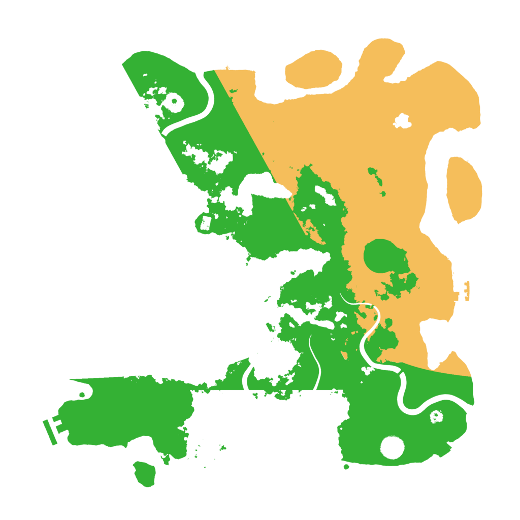 Biome Rust Map: Procedural Map, Size: 4000, Seed: 217033238
