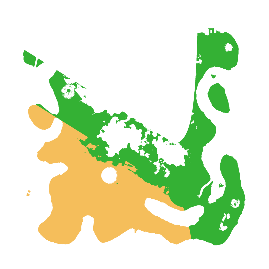 Biome Rust Map: Procedural Map, Size: 3000, Seed: 8708918