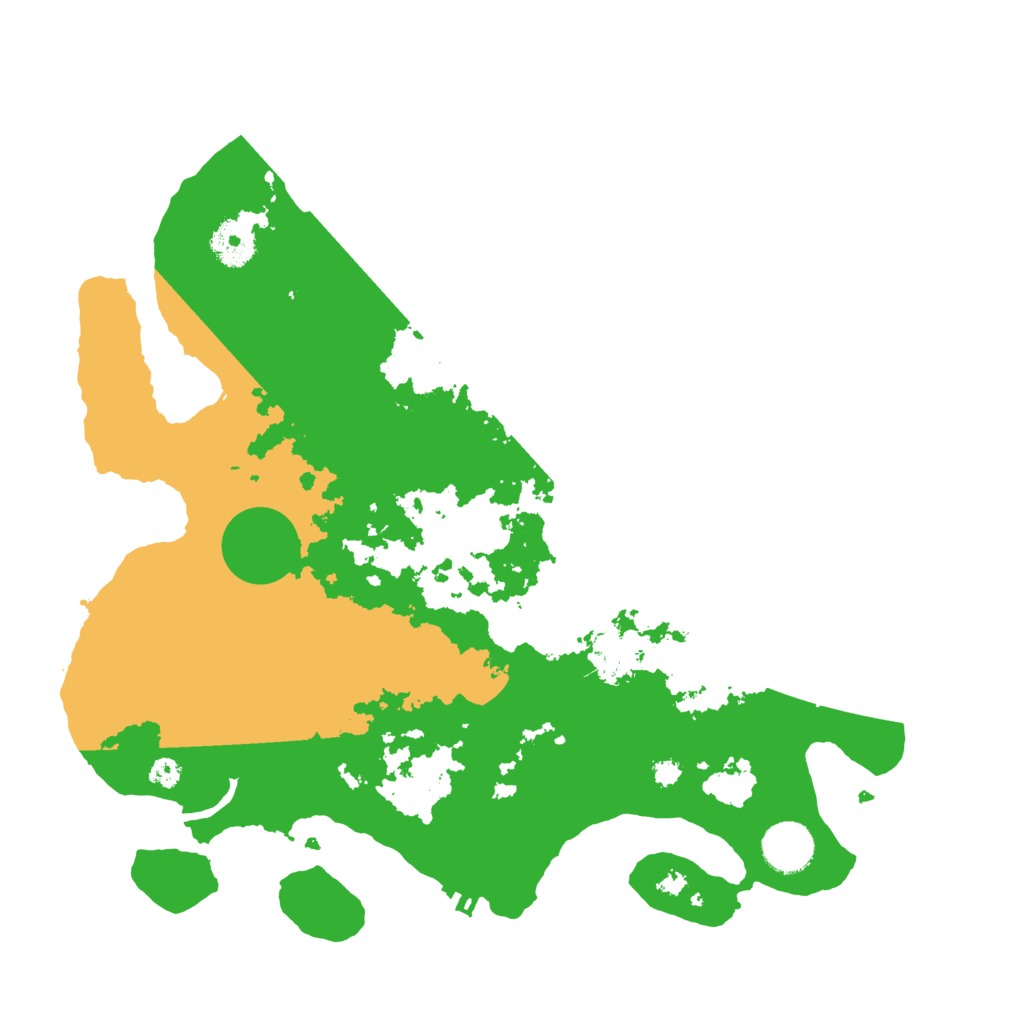 Biome Rust Map: Procedural Map, Size: 3500, Seed: 1475067521