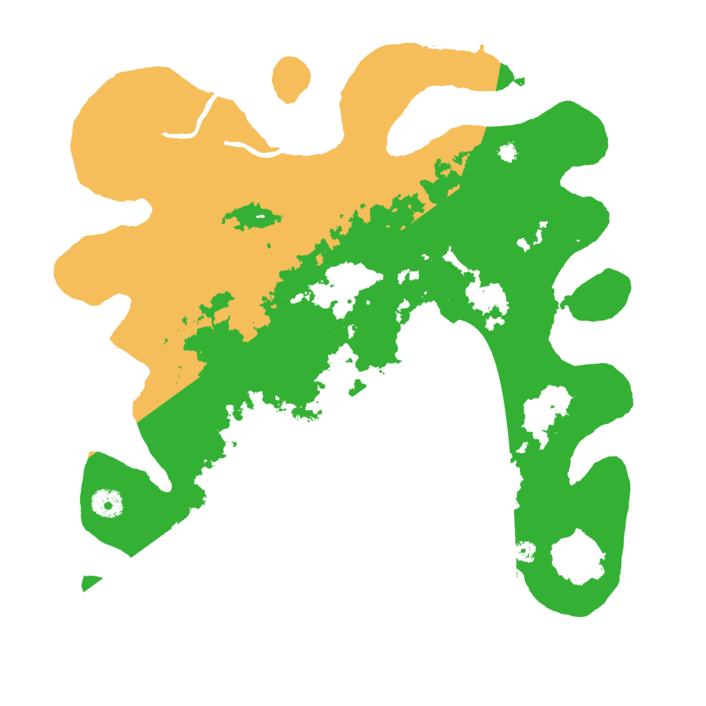 Biome Rust Map: Procedural Map, Size: 3500, Seed: 1114609489